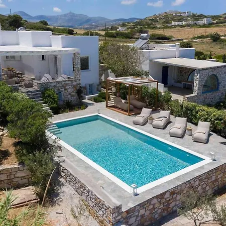 Villa Platinum Paros Zefyros 4 Bedroom Private Pool Ambelas
