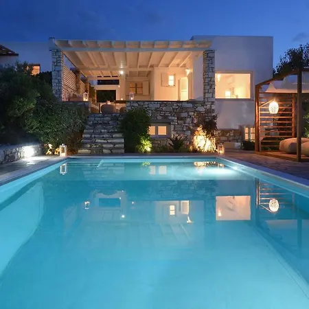 Willa Platinum Paros Zefyros 4 Bedroom Private Pool Amazing Sea Views
