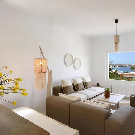 Platinum Paros Zefyros 4 Bedroom Private Pool Amazing Sea Views Willa Ambelas