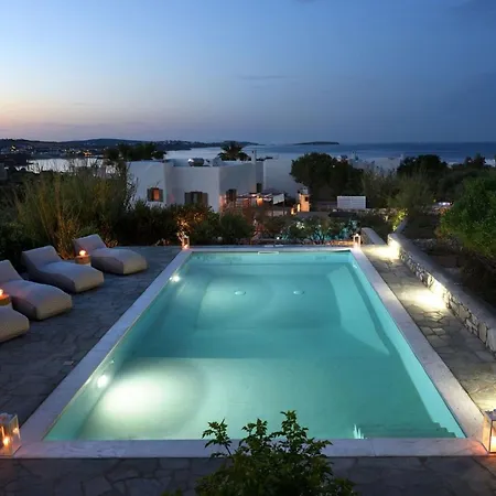 Platinum Paros Zefyros 4 Bedroom Private Pool Amazing Sea Views Willa *